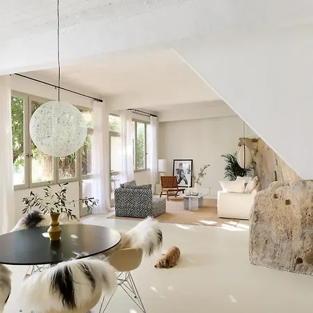 شقة Le Loft De L'uzege - 5 Min Vanaf Uzes - 100 M2 - Terras Met Buitendouche