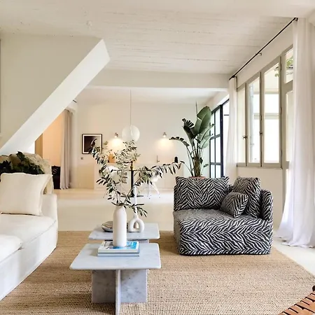 아파트 Le Loft De L'uzege - 5 Min Vanaf Uzes - 100 M2 - Terras Met Buitendouche